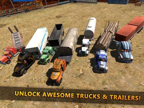 Изображение игры: 18 Wheeler Truck Crash Derby