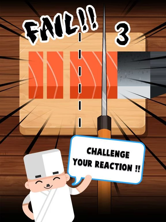 Изображение игры: Cut the Sashimi