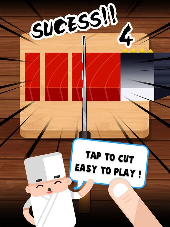 Изображение игры: Cut the Sashimi