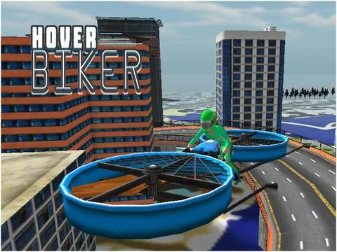 Изображение игры: Hover Biker ( 3D Simulation Game )