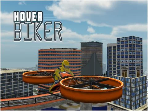 Изображение игры: Hover Biker ( 3D Simulation Game )