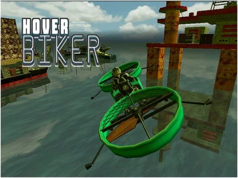 Изображение игры: Hover Biker ( 3D Simulation Game )