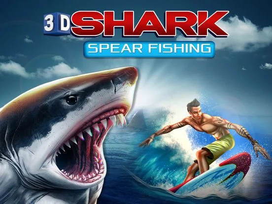 Изображение игры: 3D Shark Spear-fishing Hungry Sniper world Games