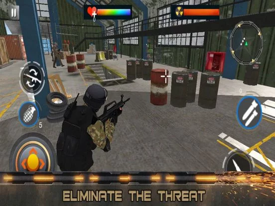 Изображение игры: SWAT Attack Terrorist Syndicat