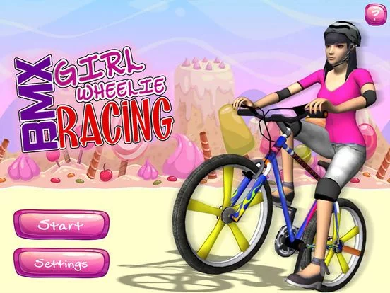 Изображение игры: Bmx Girl Wheelie Racing