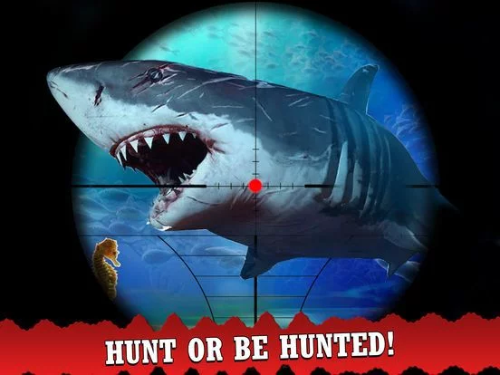 Изображение игры: 3D Shark Spear-fishing Hungry Sniper world Games