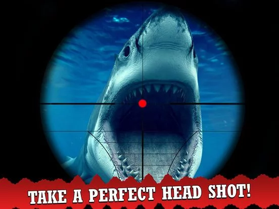 Изображение игры: 3D Shark Spear-fishing Hungry Sniper world Games