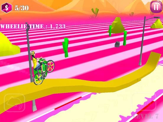 Изображение игры: Bmx Girl Wheelie Racing