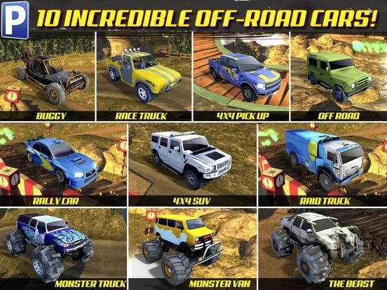 Изображение игры: Offroad 4x4 Truck Trials Parking Simulator a Real Car Stunt Driving Racing Sim