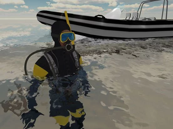 Изображение игры: Sea Diver Simulator 3D - The ocean world
