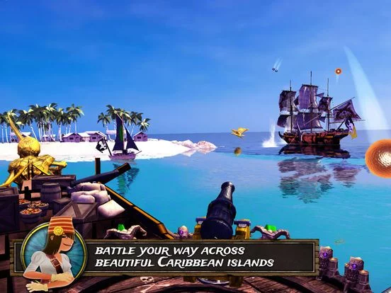 Изображение игры: Pirate Quest: Blast Enemies and Loot Treasure!