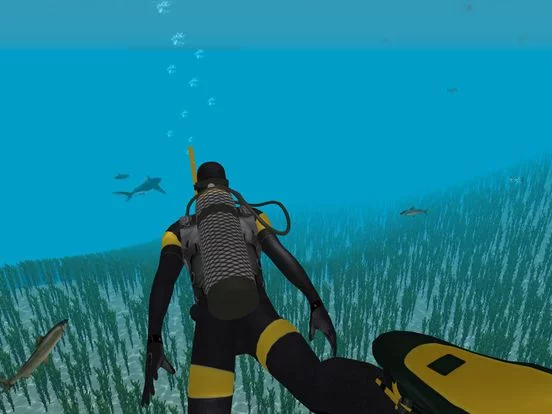 Изображение игры: Sea Diver Simulator 3D - The ocean world