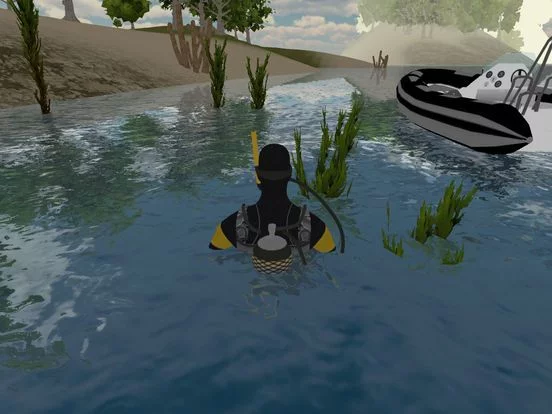 Изображение игры: Sea Diver Simulator 3D - The ocean world