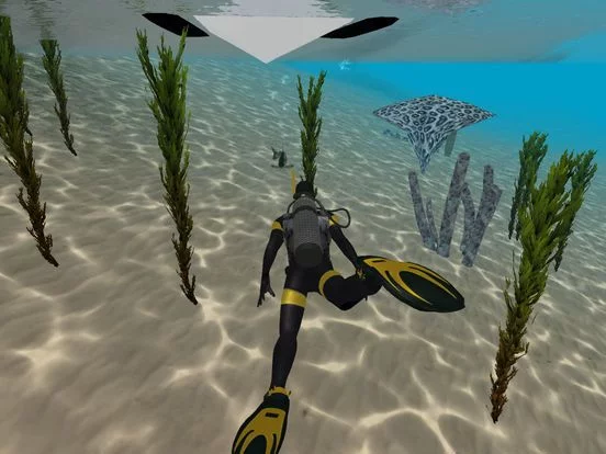 Изображение игры: Sea Diver Simulator 3D - The ocean world
