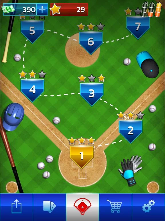 Изображение игры: Baseball Megastar