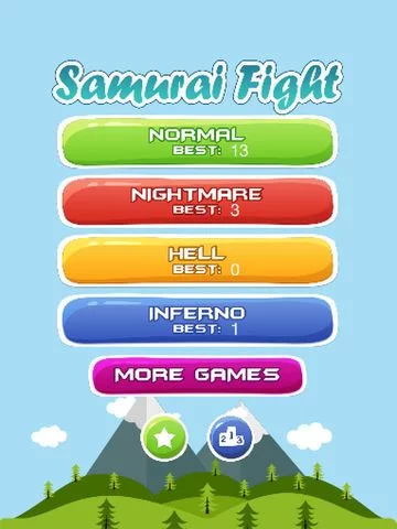 Изображение игры: Samurai Fight