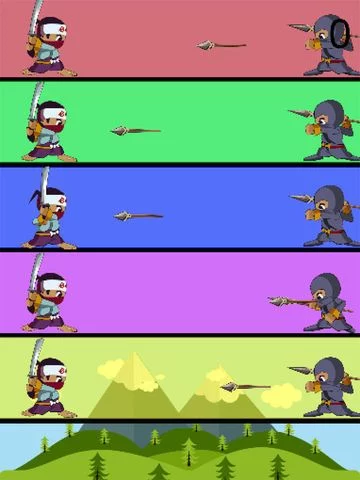 Изображение игры: Samurai Fight