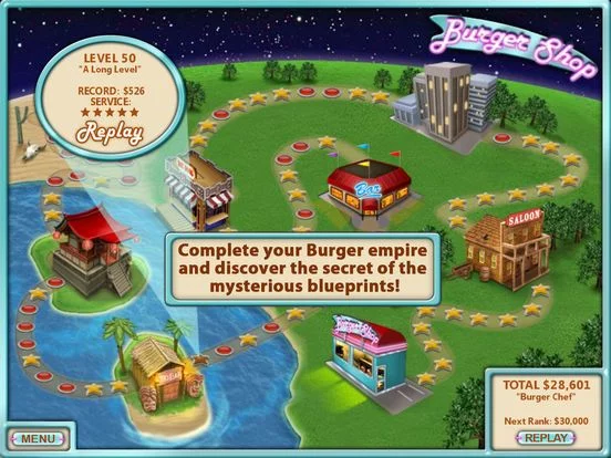 Изображение игры: Burger Shop HD!