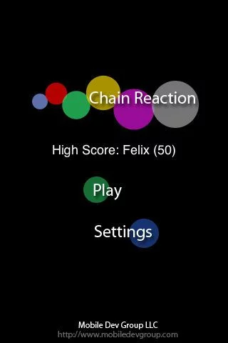 Изображение игры: Chain Reaction Free