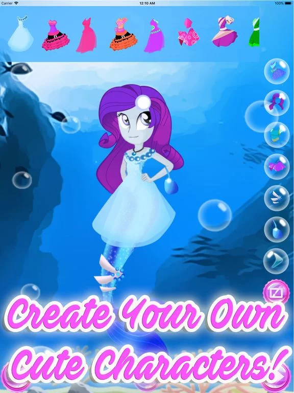 Изображение игры: Pony Dress: My Friendship Game