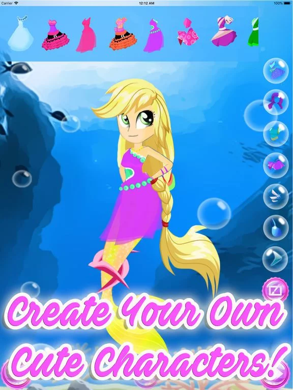 Изображение игры: Pony Dress: My Friendship Game