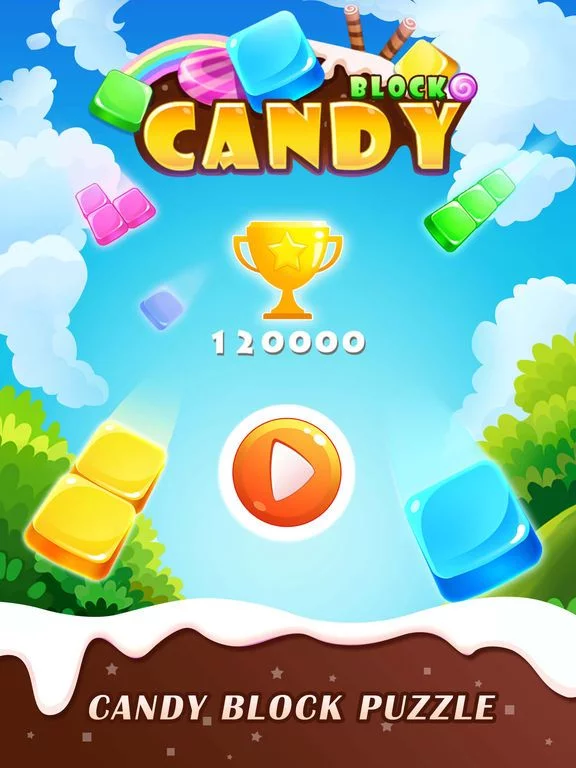 Изображение игры: Candy Block Puzzle - Fun Block Games