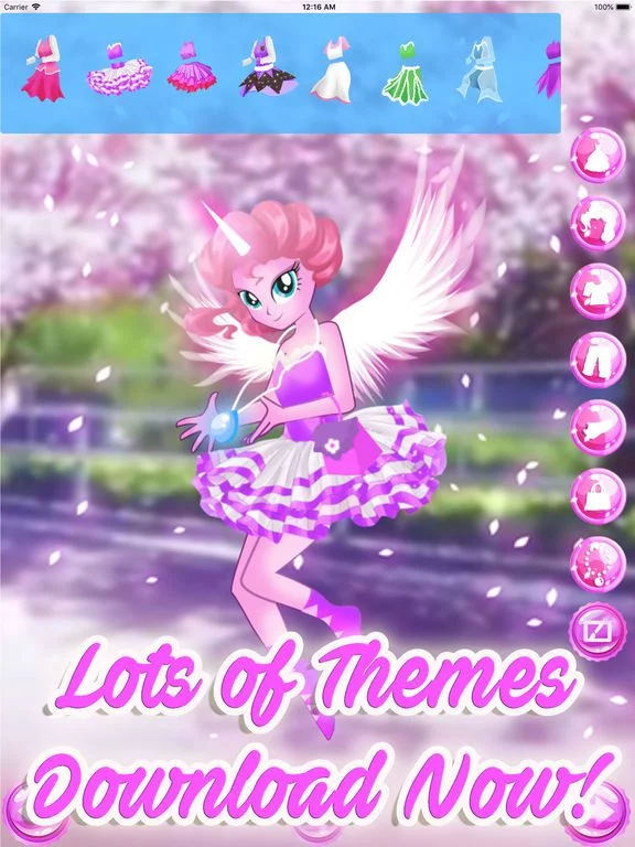 Изображение игры: Pony Dress: My Friendship Game