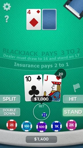 Изображение игры: Blackjack 21