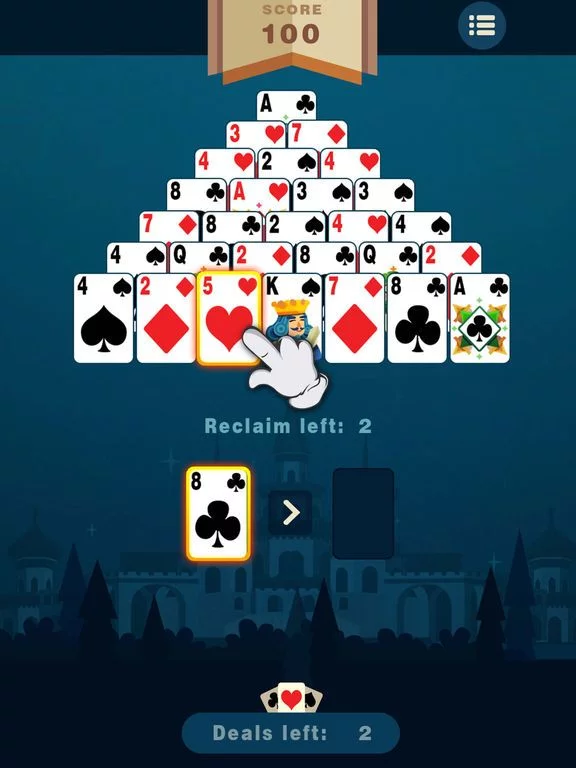 Изображение игры: Pyramid Solitaire - Classic Solitaire Games Free