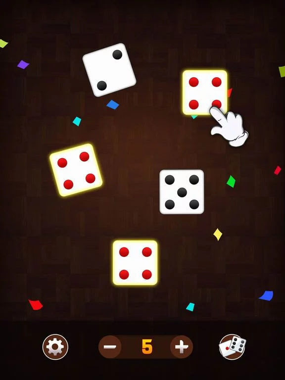 Изображение игры: Dice Roller - Dice Simulator App Free
