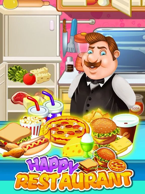 Изображение игры: Happy Restaurant Mania