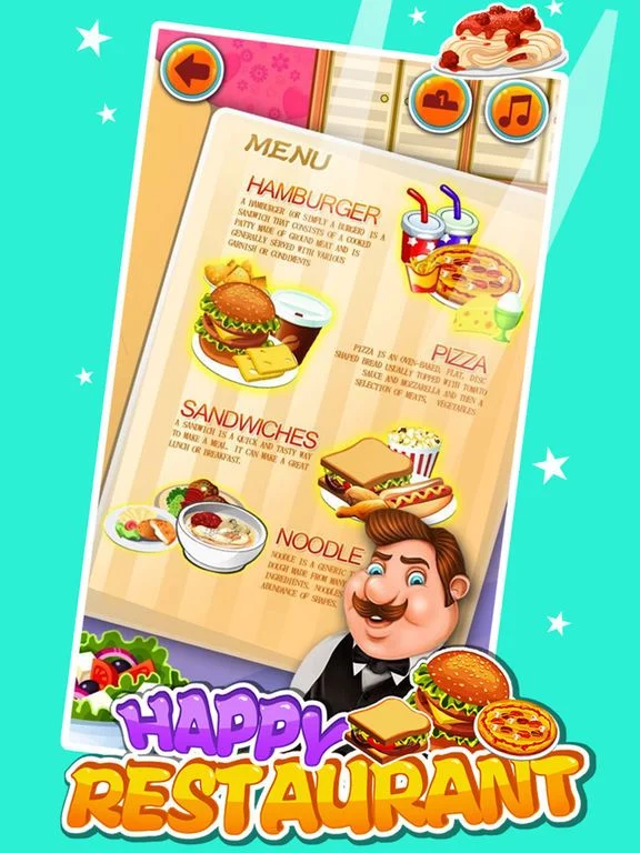 Изображение игры: Happy Restaurant Mania