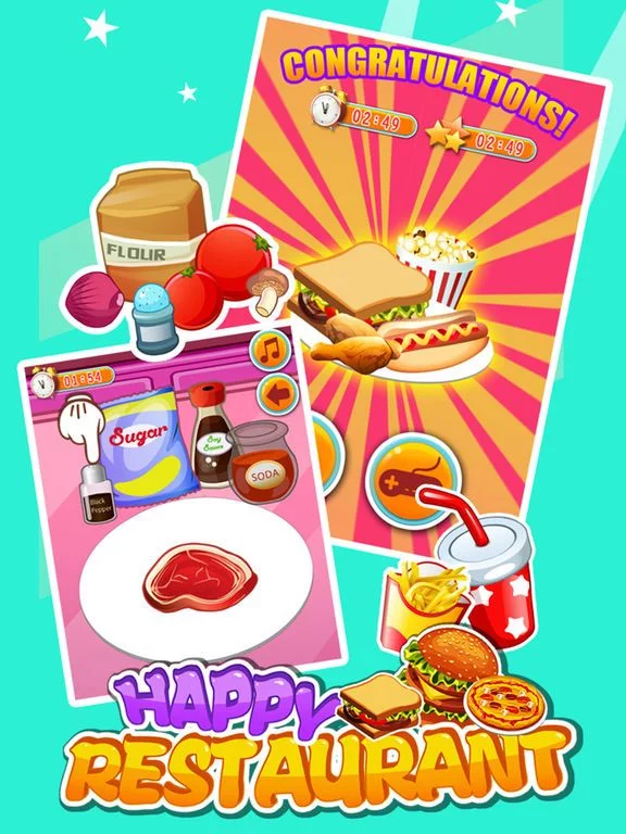 Изображение игры: Happy Restaurant Mania