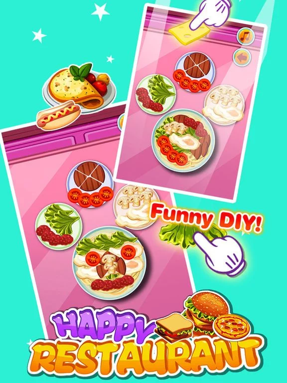 Изображение игры: Happy Restaurant Mania