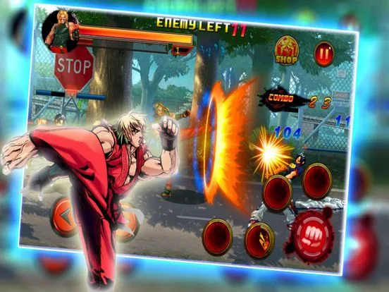 Изображение игры: Street Fighting 2