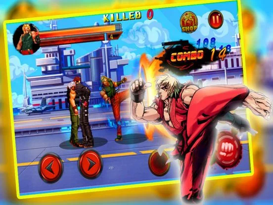 Изображение игры: Street Fighting 2