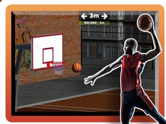 Изображение игры: 3D Basketball Mania