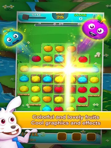 Изображение игры: Fruit Line Game -Crush Mania