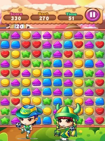 Изображение игры: Sweet Cookie Blast FREE