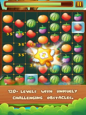 Изображение игры: Fruit Paradise: Farm Pop Crush