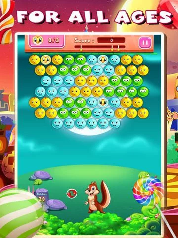 Изображение игры: Animal Bubble: Pop Ball Color