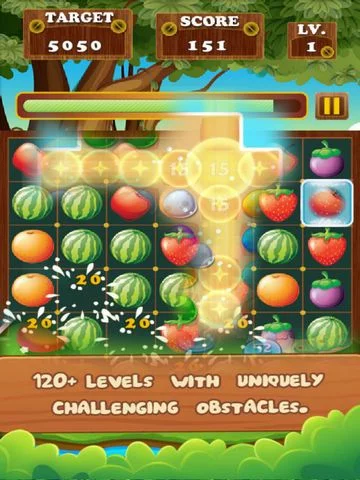 Изображение игры: Fruit Paradise: Farm Pop Crush