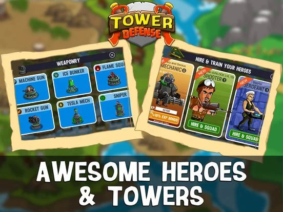 Изображение игры: Infinite Warfare Tower Defense Pro