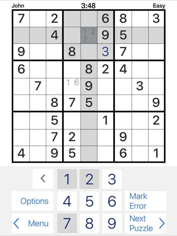 Изображение игры: Pure Sudoku .