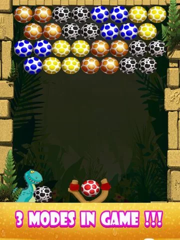 Изображение игры: Crazy Eggs Bubble Shoot