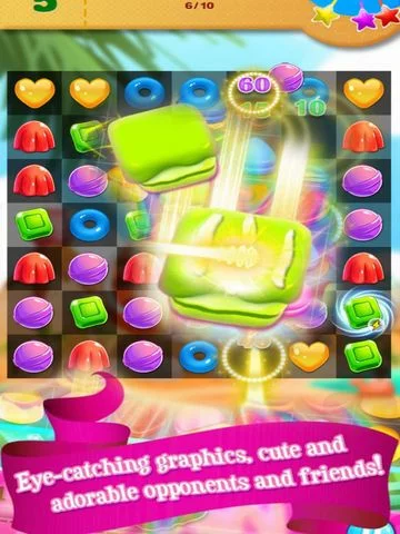 Изображение игры: Paradise Jam: Jelly Sweet Mania