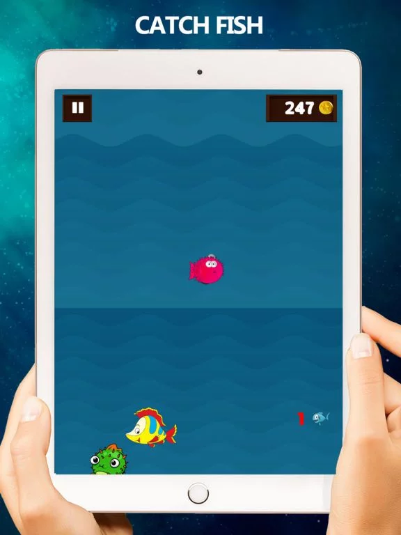 Изображение игры: Ultimate FishingNinja Wild Catch Endless Game