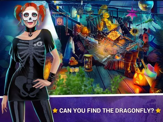 Изображение игры: Halloween Hidden Objects Mystery Games Free