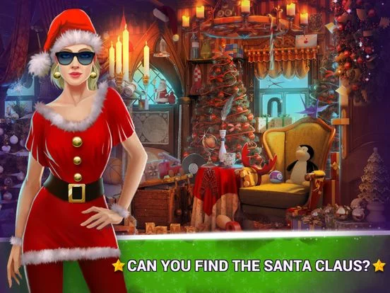 Изображение игры: Hidden Object.s Christmas Trees – Holiday Game.s
