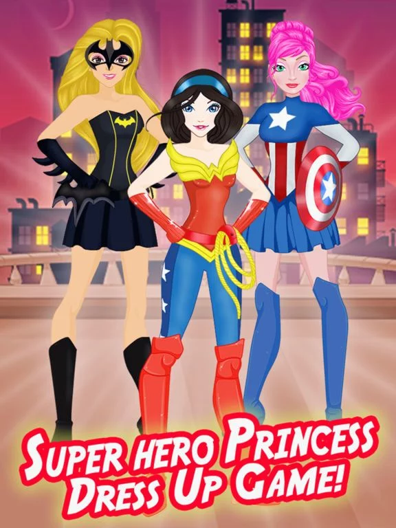 Изображение игры: Wonder Supergirl Super Hero Games for Girls